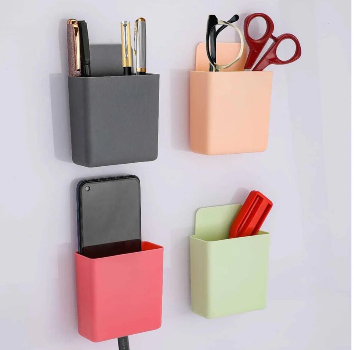 Multipurpose Plastic Wall Mounted Stand(4 pcs)