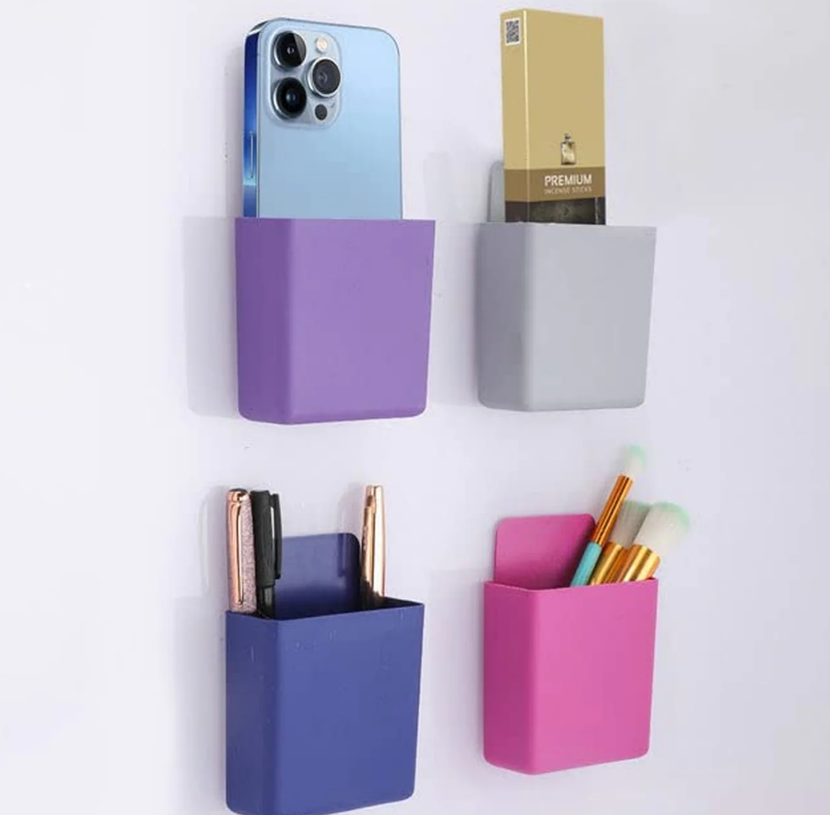 Multipurpose Plastic Wall Mounted Stand(4 pcs)