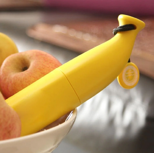 Stylish Banana Shaped Mini Foldable Umbrella