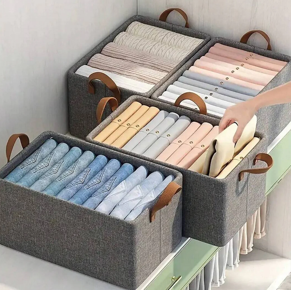 Cloth storage baskets (1pcs)