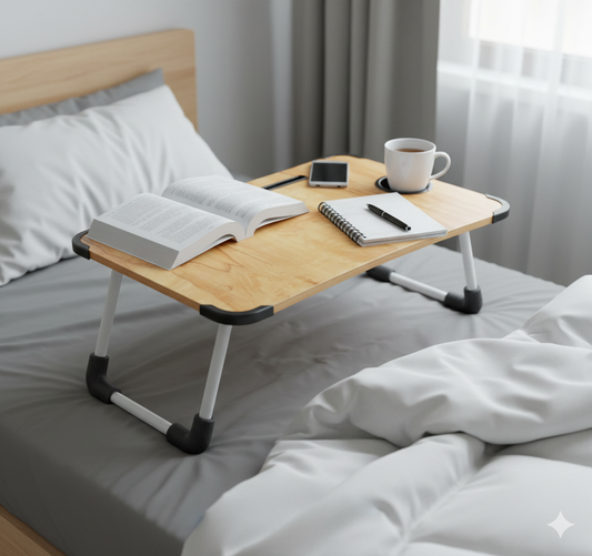 Laptop Table Foldable Portable Notebook Bed Lap Desk 