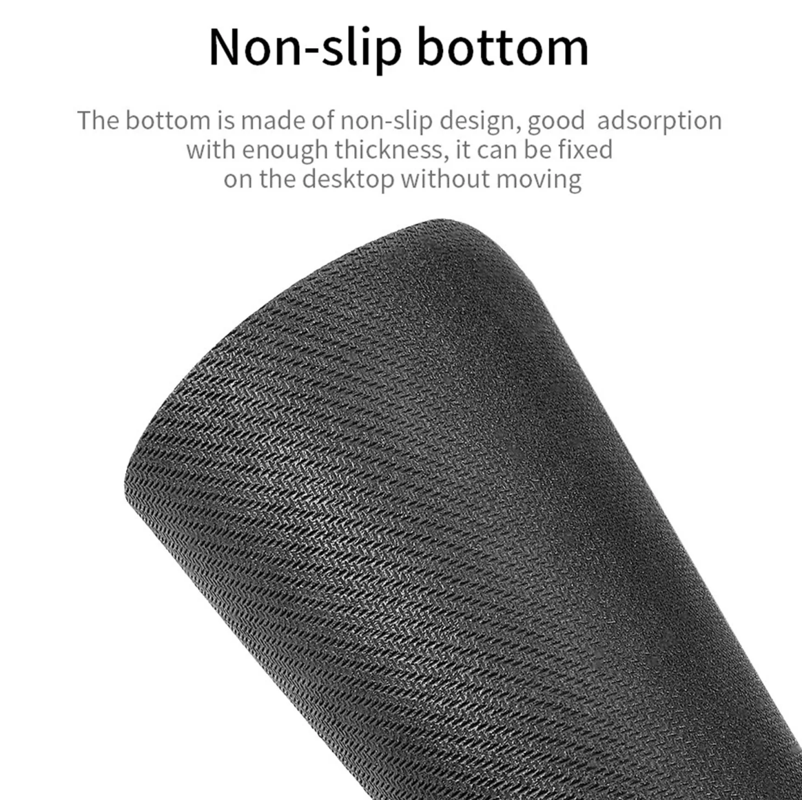All black mouse pad for hostel students