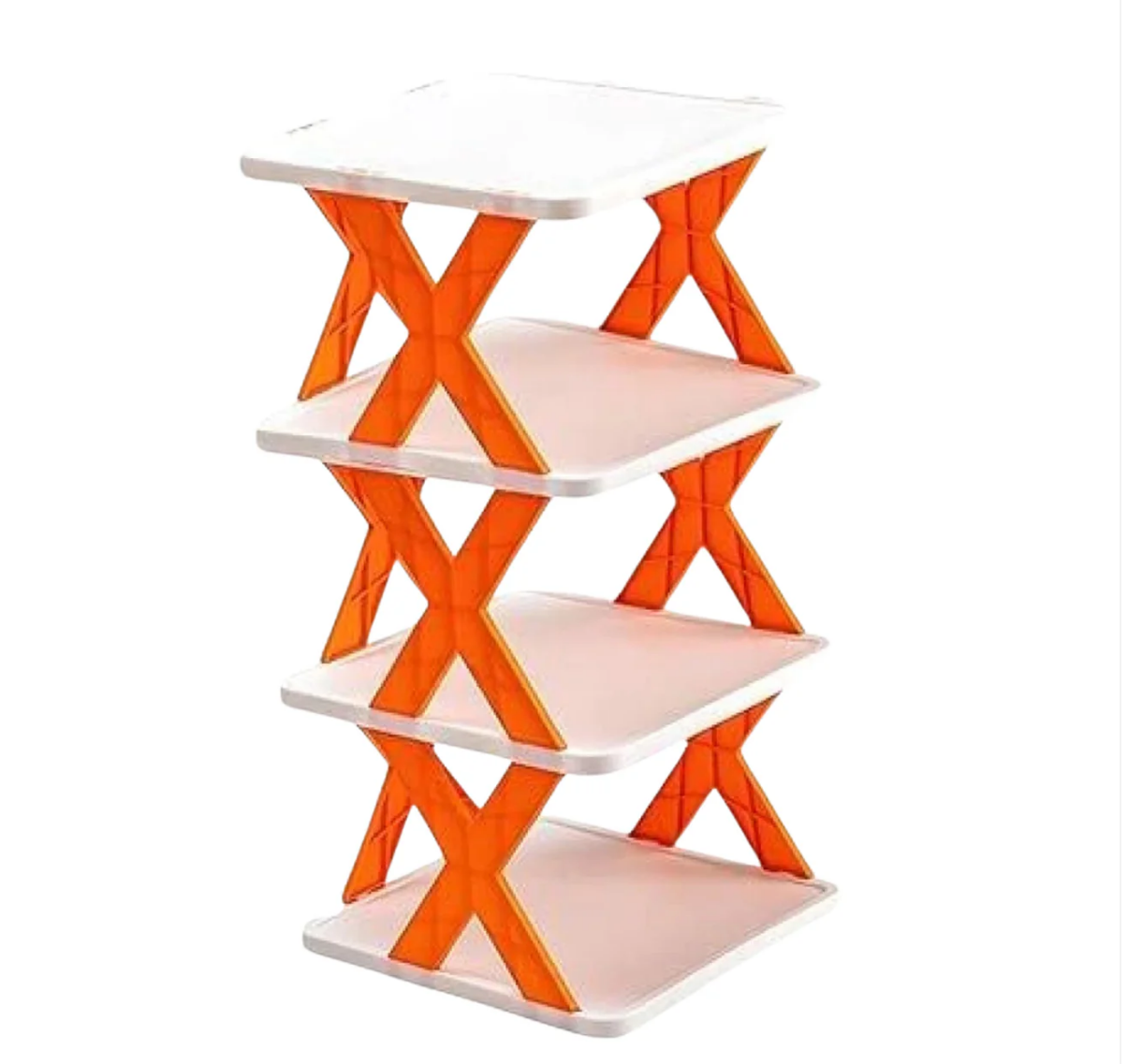 4 LAYER SHOES STAND, SHOE TOWER RACK SUIT FOR SMALL SPACES,