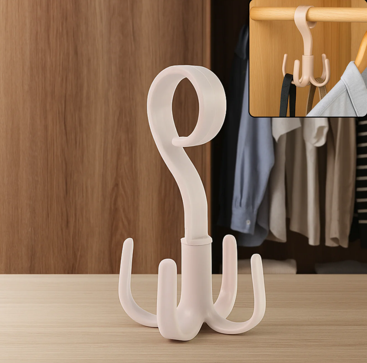 360° Rotating Multipurpose Hook Hanger