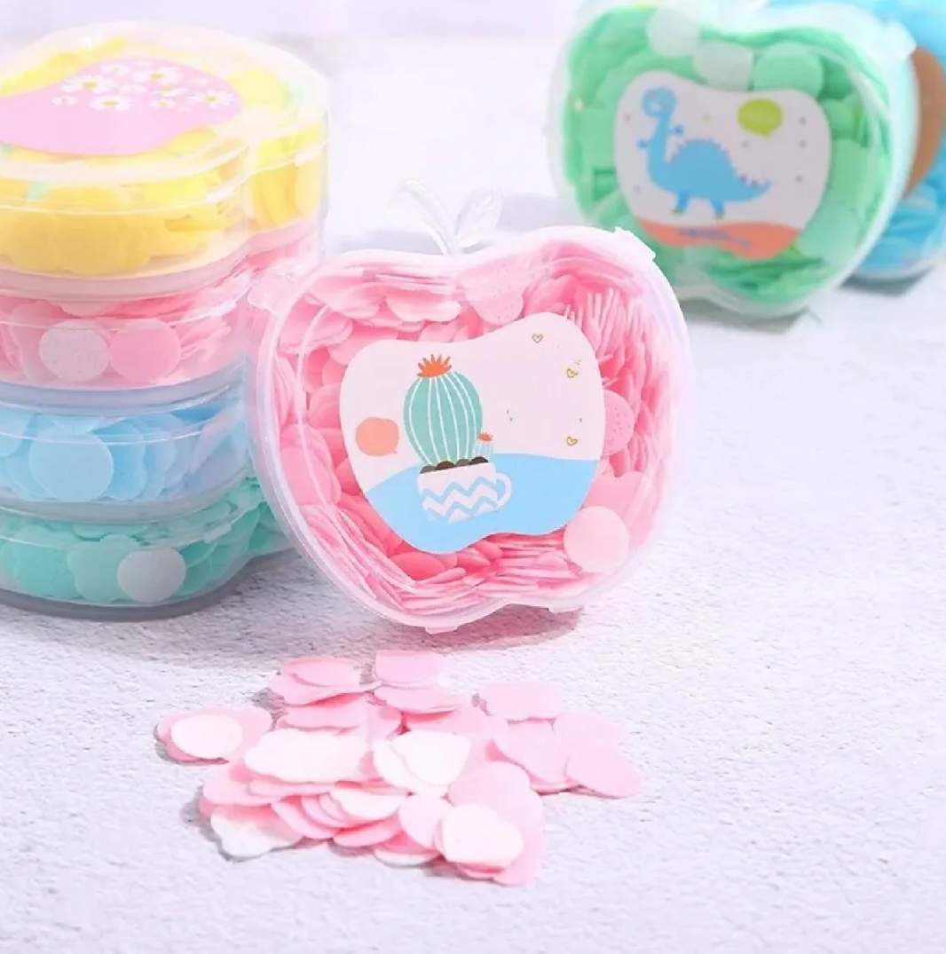 Apple Design Soft Paper Soap