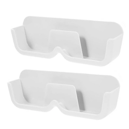 Wall Mount Sunglass Organizer | Double Sided Adhesive Sticker (2 Pcs Set)