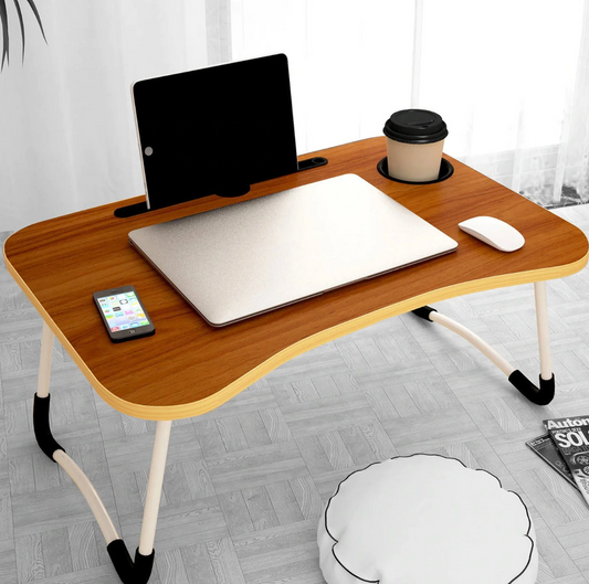 Laptop Table Foldable Portable Notebook Bed Lap Desk 