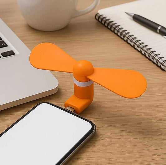 Mini USB fan For Having cool air instantly